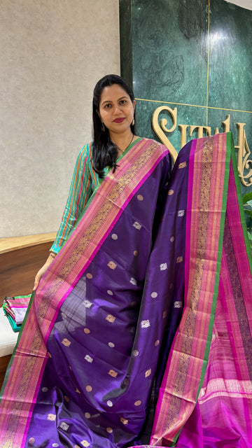 Handloom Gadwal pattu