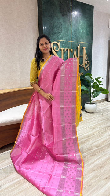 Handloom mangalagiri Pattupink
