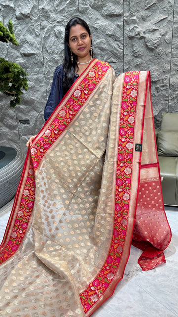 Banaras tissue grey