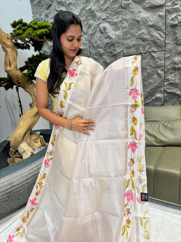 Tussar kota saree