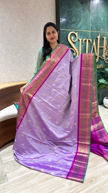 Handloom gadwal pattu