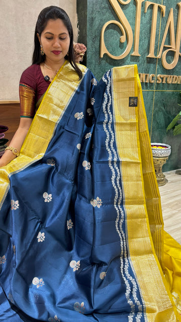 Chanderi Mango pattu