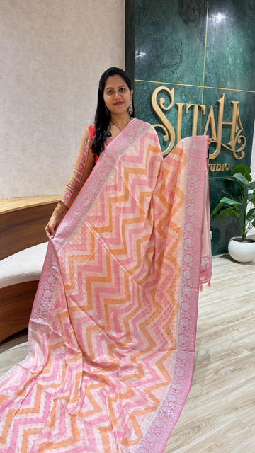Chiffon Georgette pink
