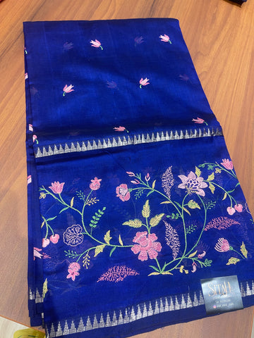Mangalgiri pattu embroidery
