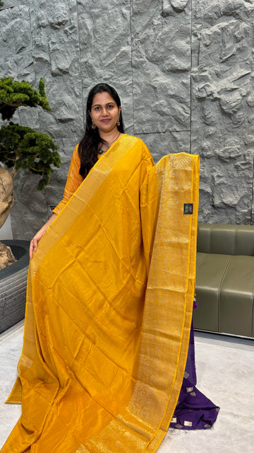 Dola silk yellow