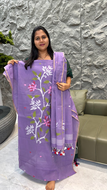 Jhamdani set lavender