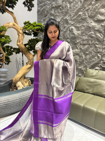 Handloom tissue saree
