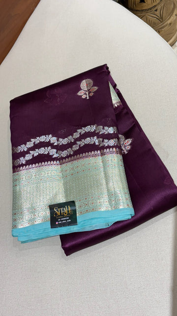 Chanderi mango pattu wine