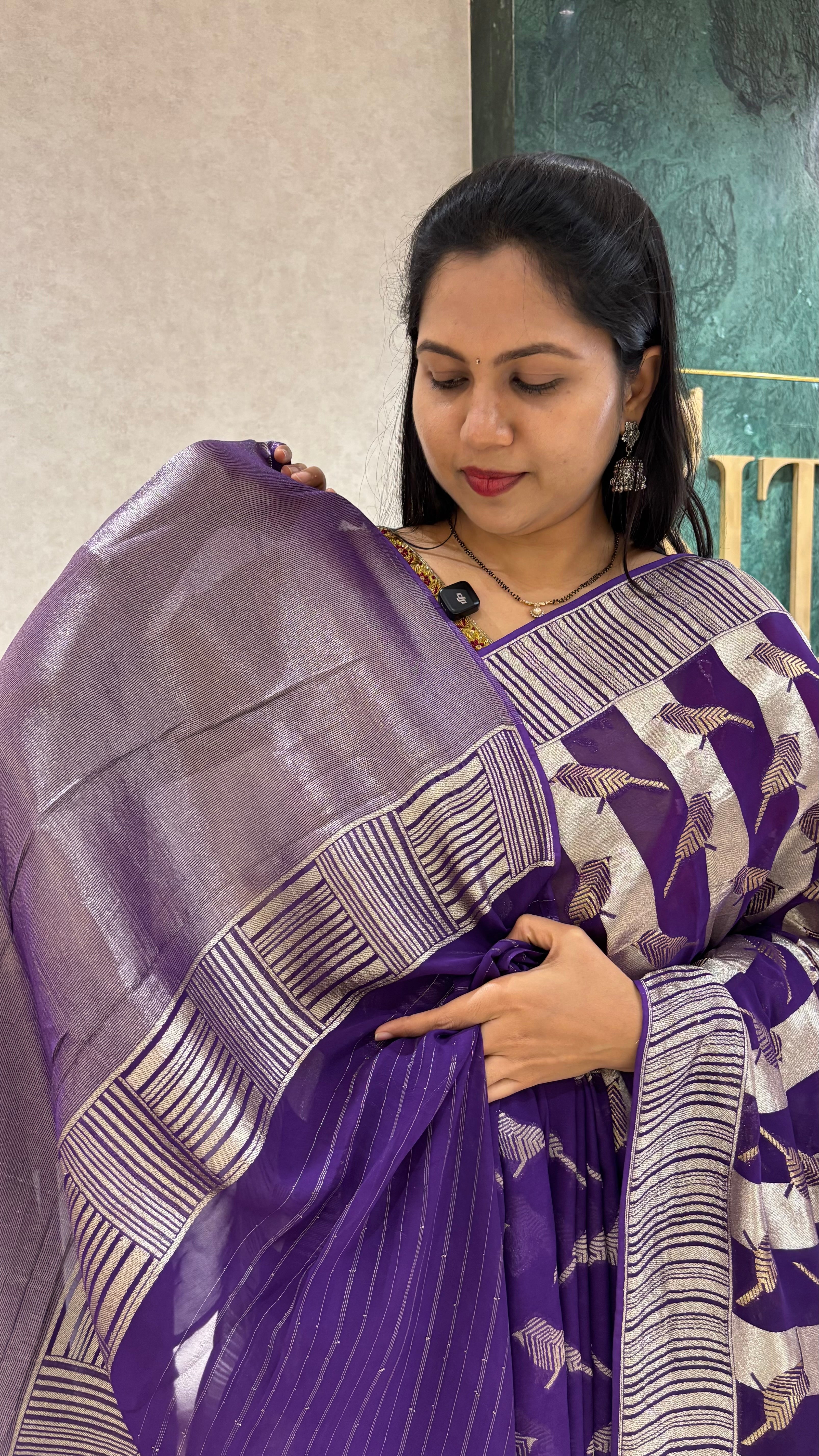 Georgette bollywood style