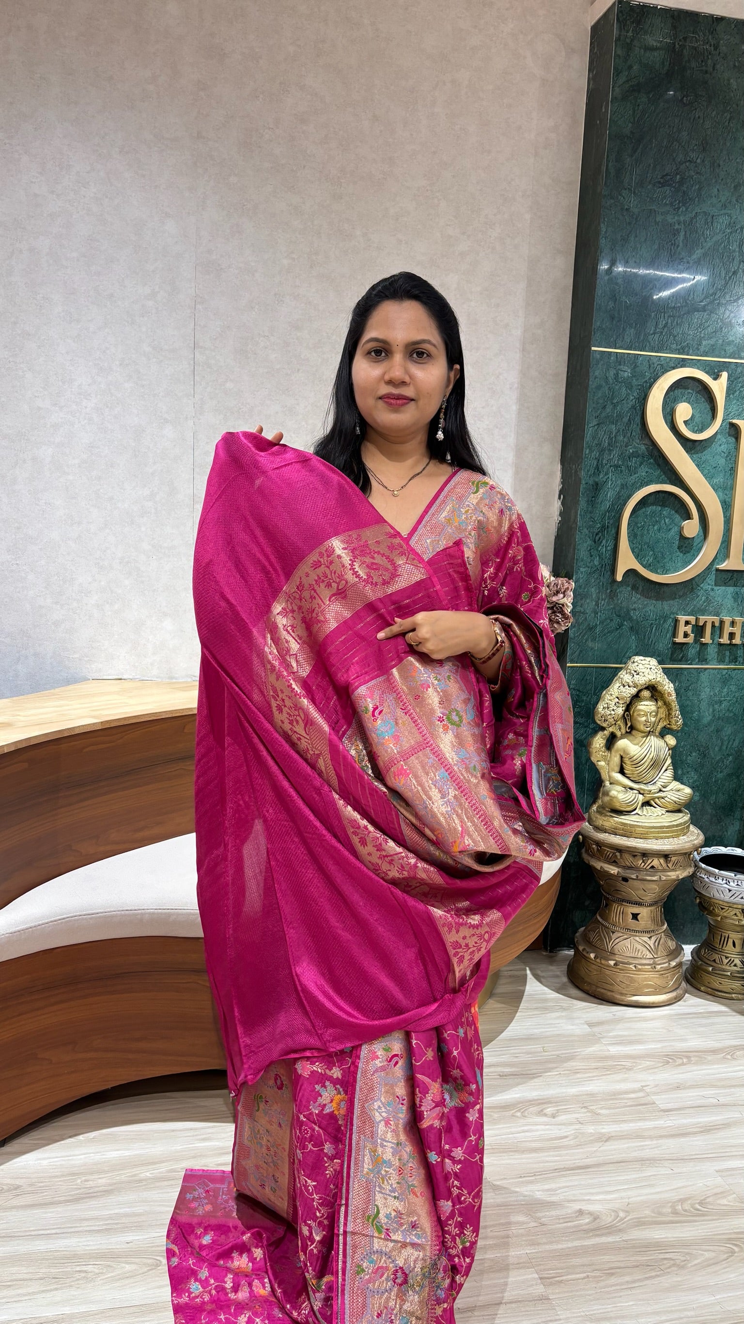 Munga silk banaras weaving