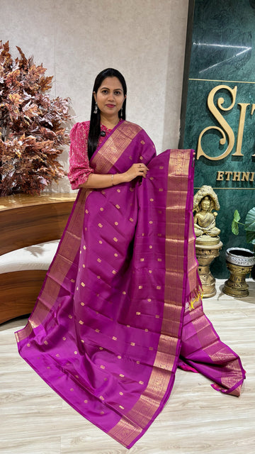 Light weight handloom Kanchi pattu