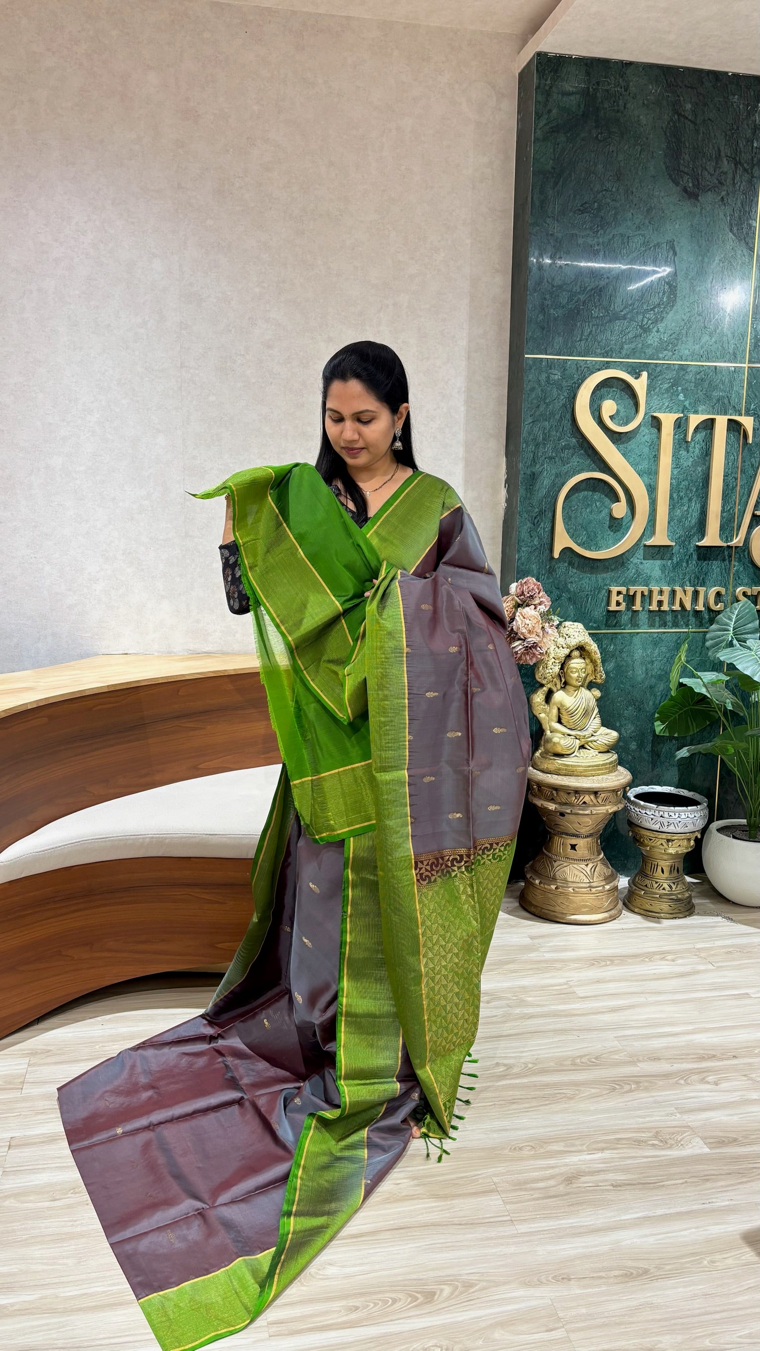 Weavers sale kanchi pattu