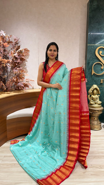 Handloom Gadwal pattu