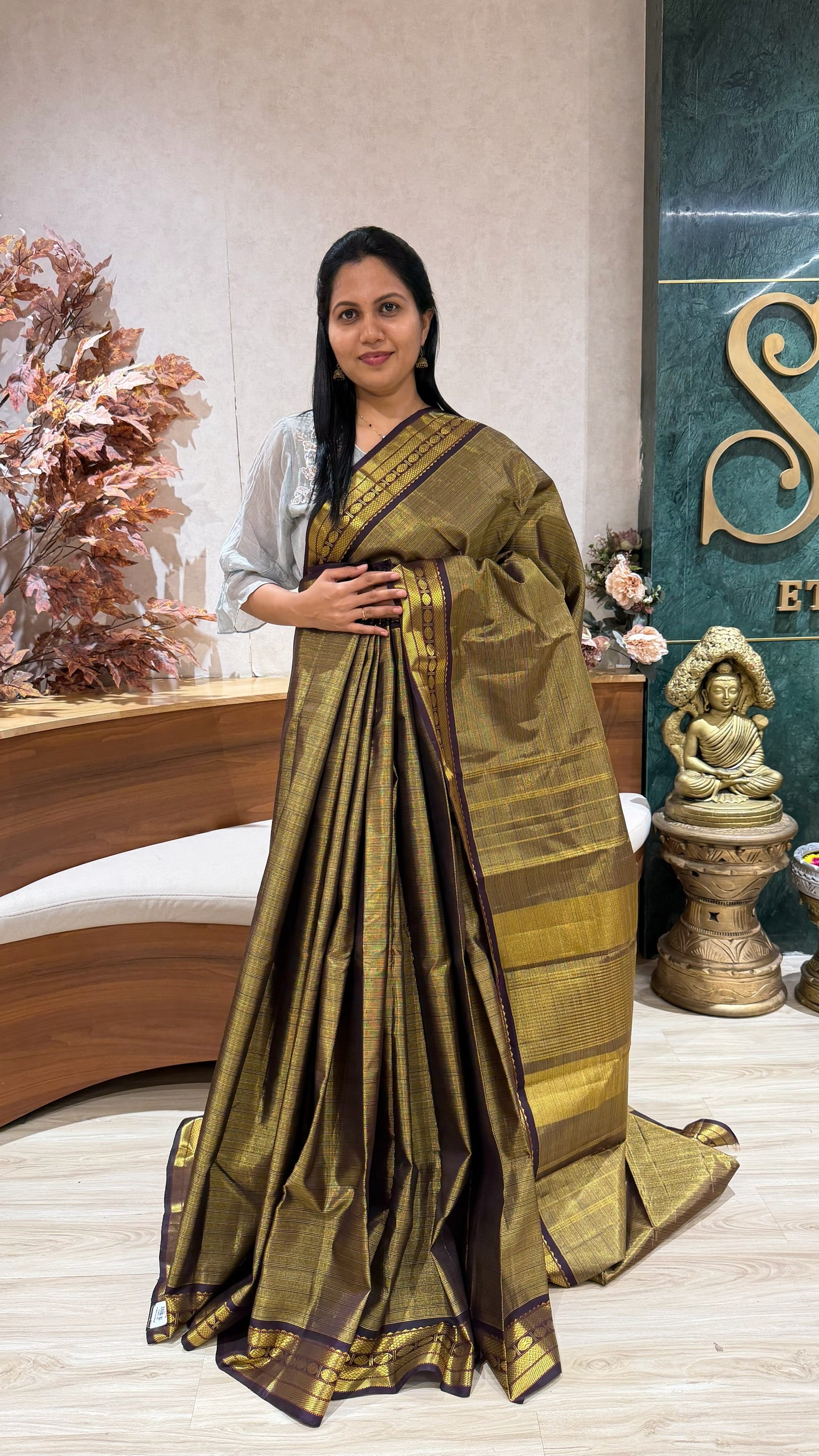 Handloom vintage Kanchipattu