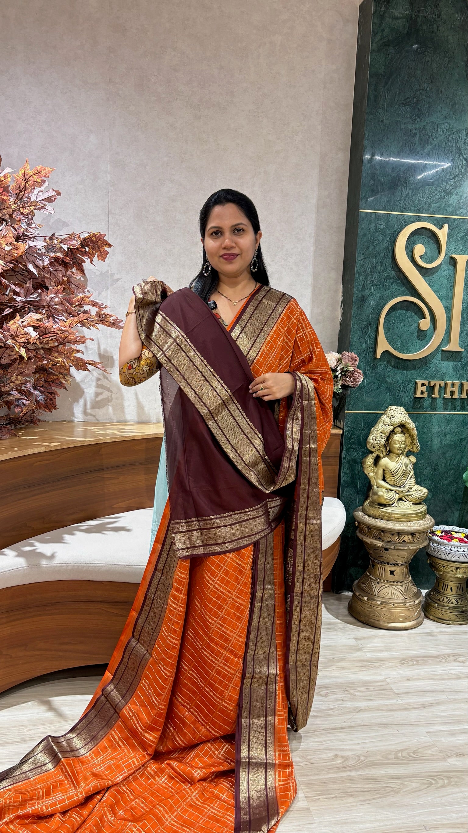 Fancy Mysore silk