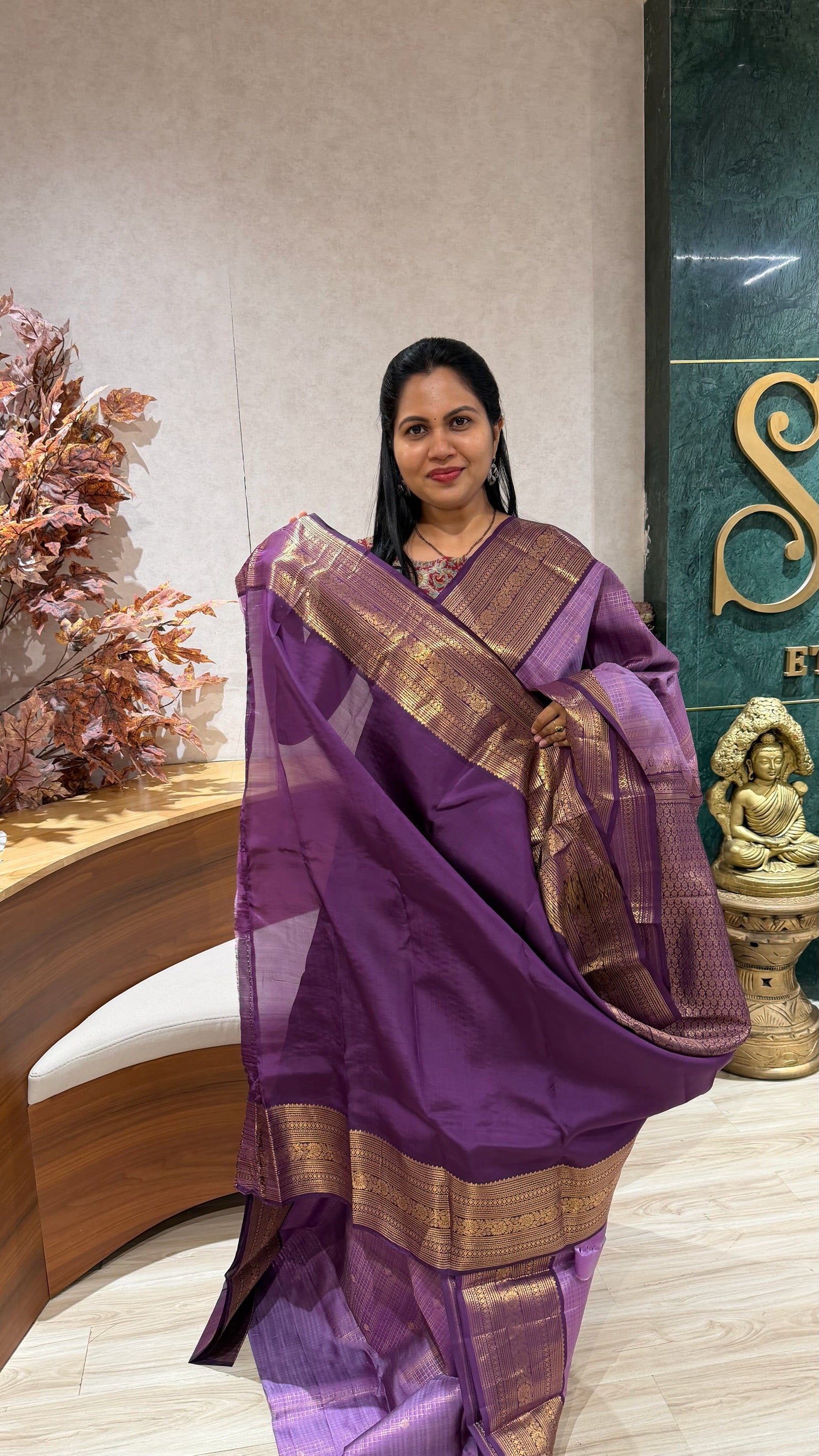 Lightweight vintage kanchi pattu