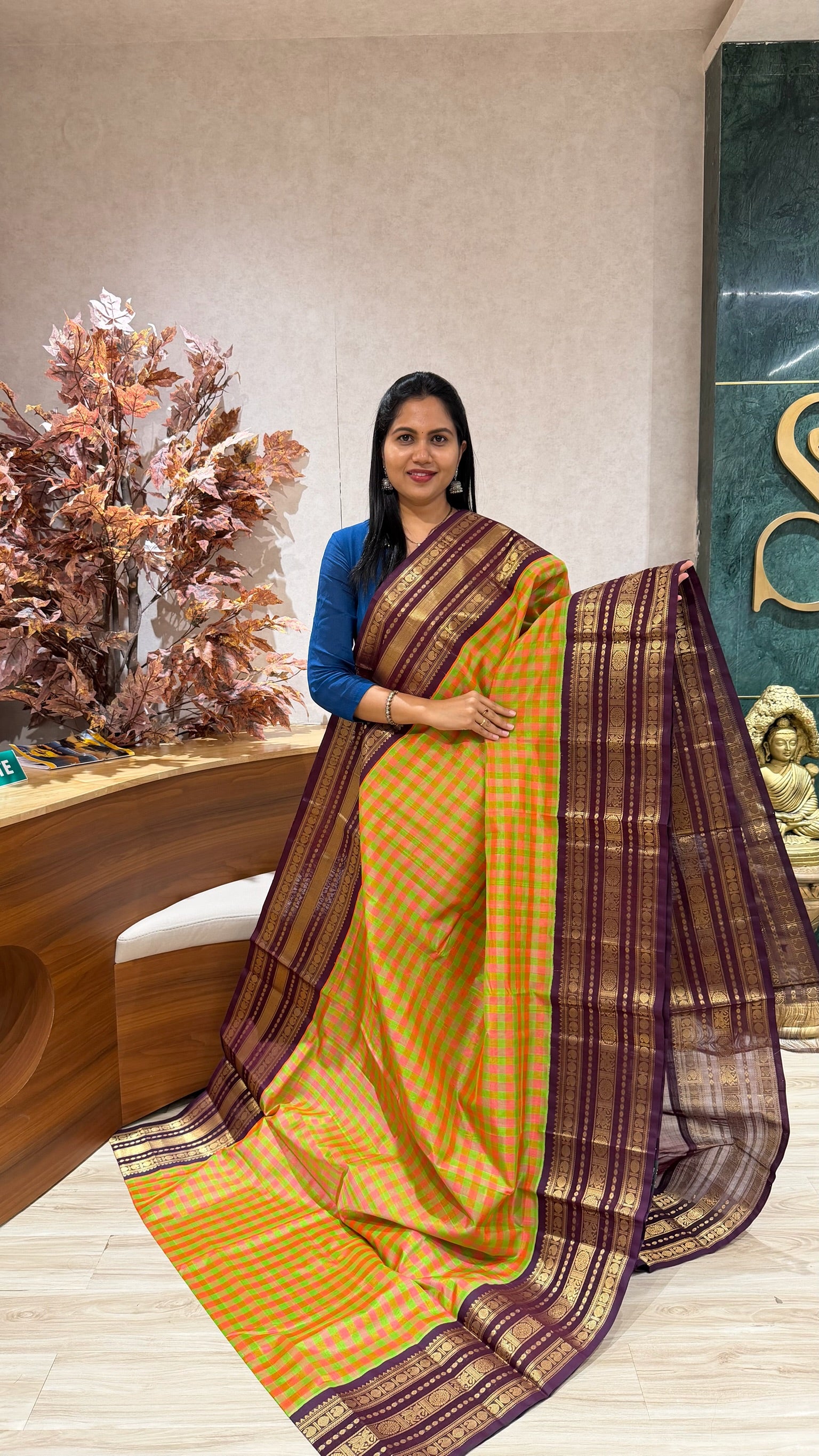 Handloom silk cotton