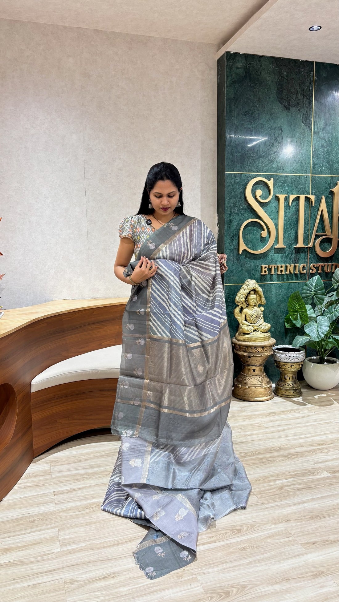 Tussar saree