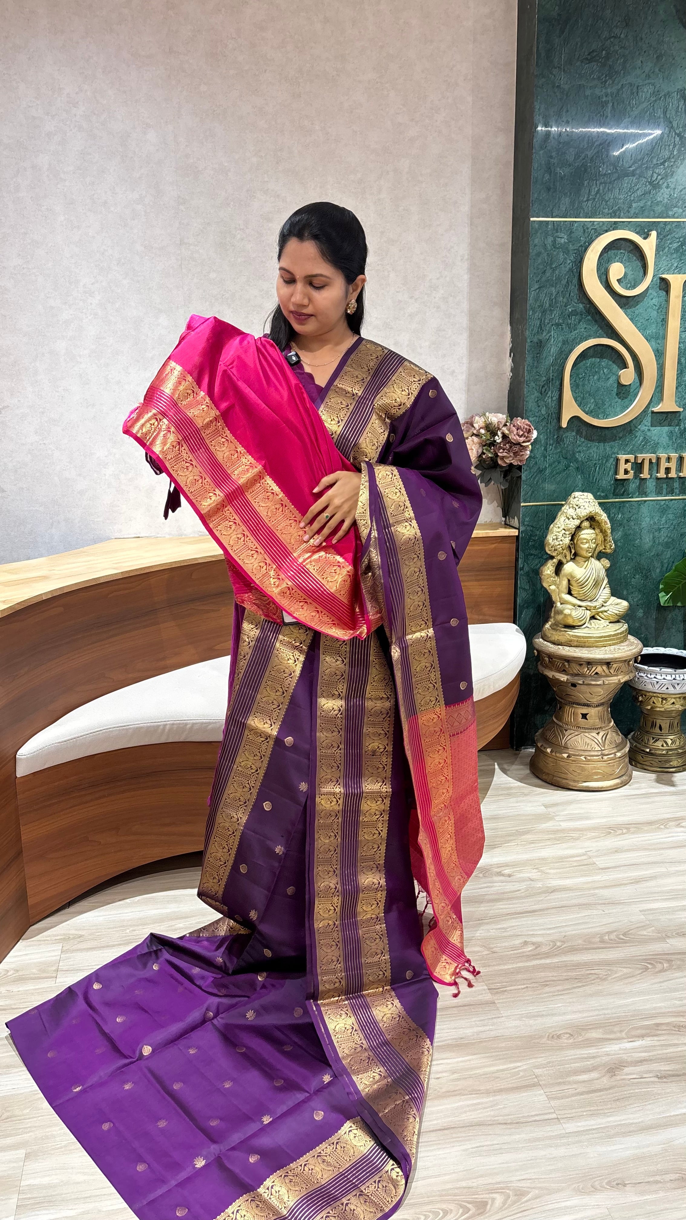 Handloom Light weight kanchi pattu