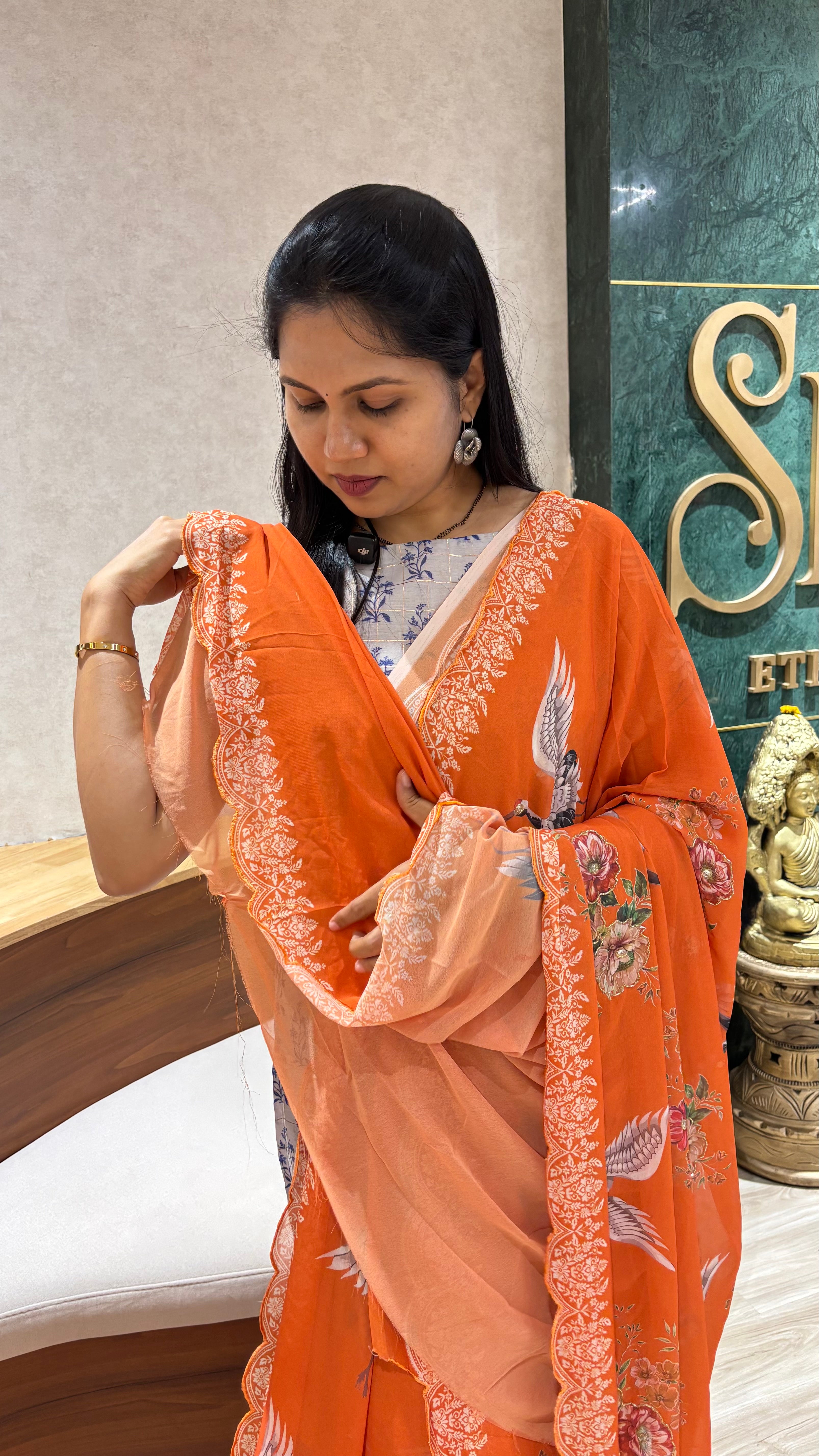 Soldout -Pure georgette casual wear