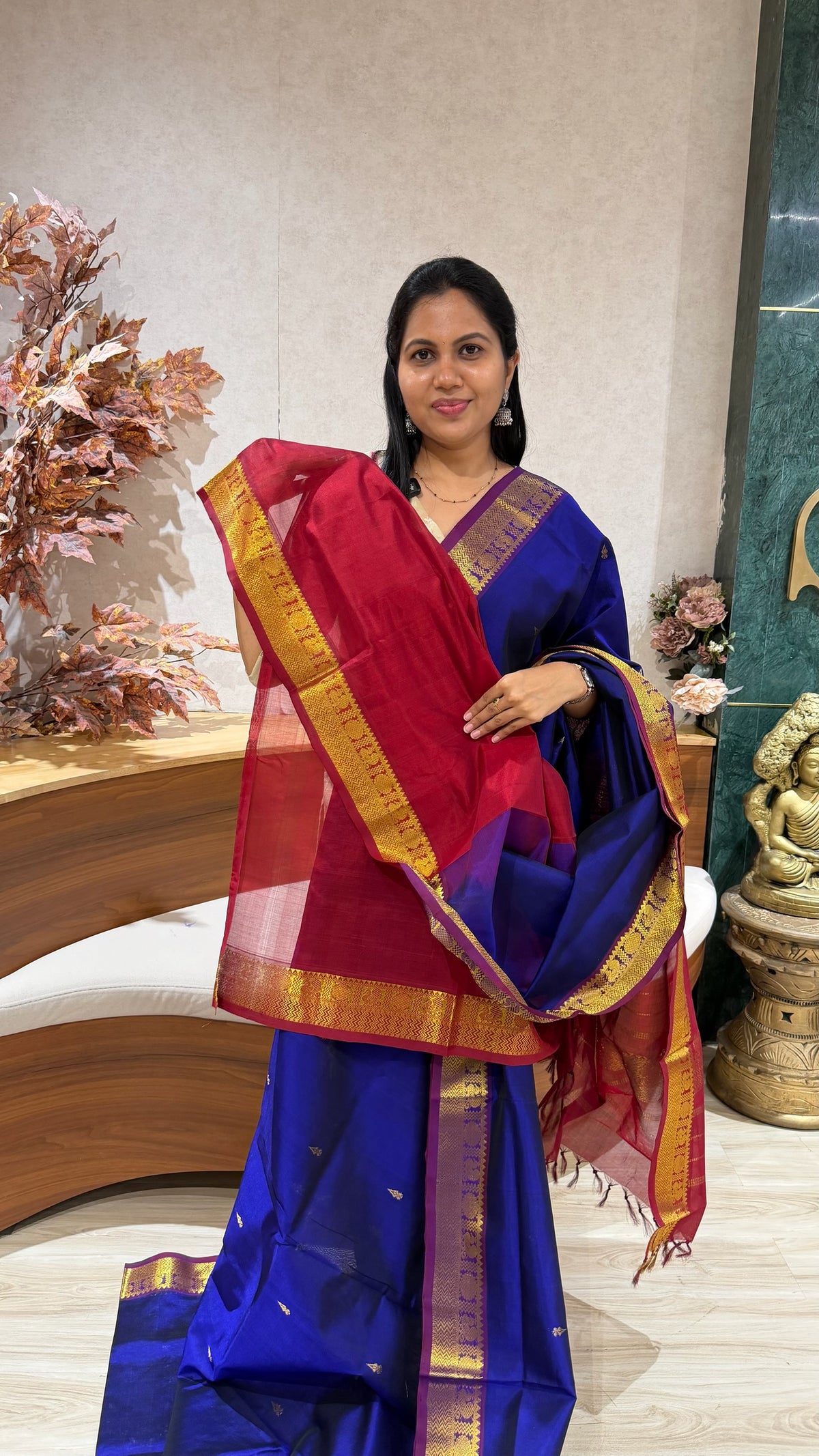Handloom silk cotton