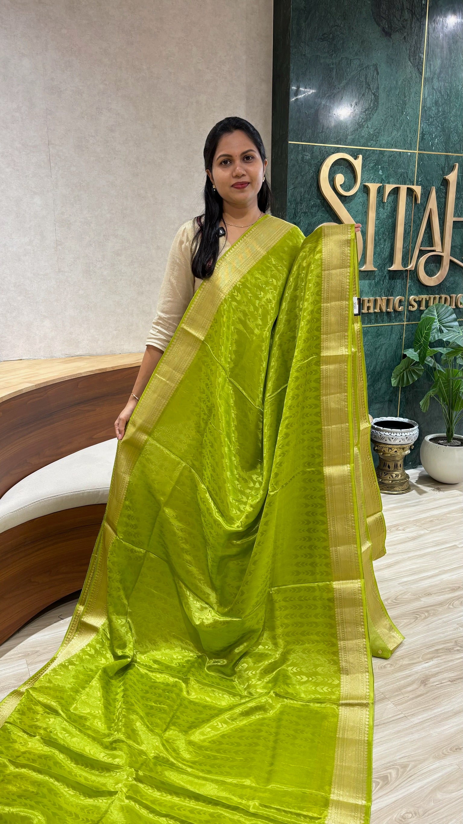 HO crepe silk saree