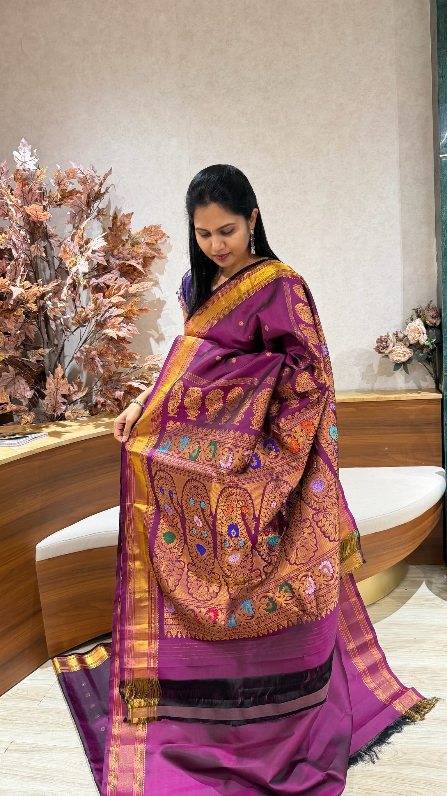 Handloom Gadwal pattu