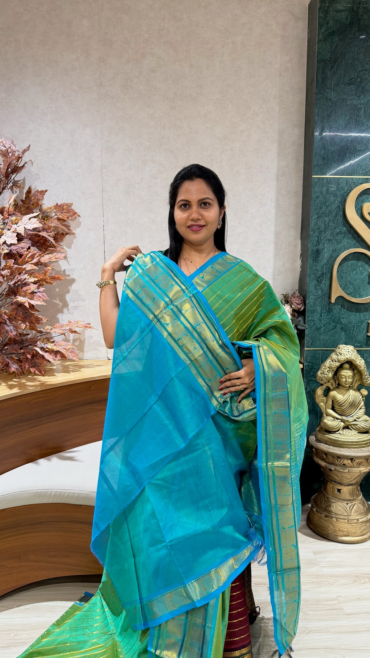 Handloom silk cotton