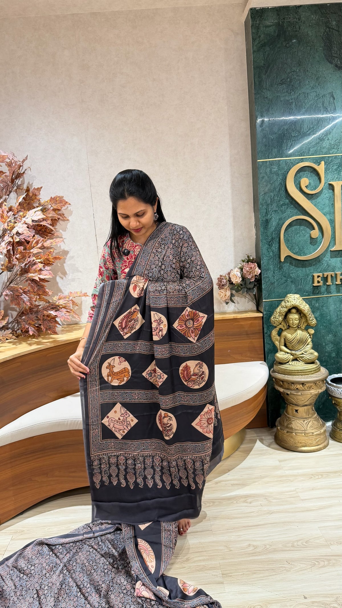 Modal silk prints