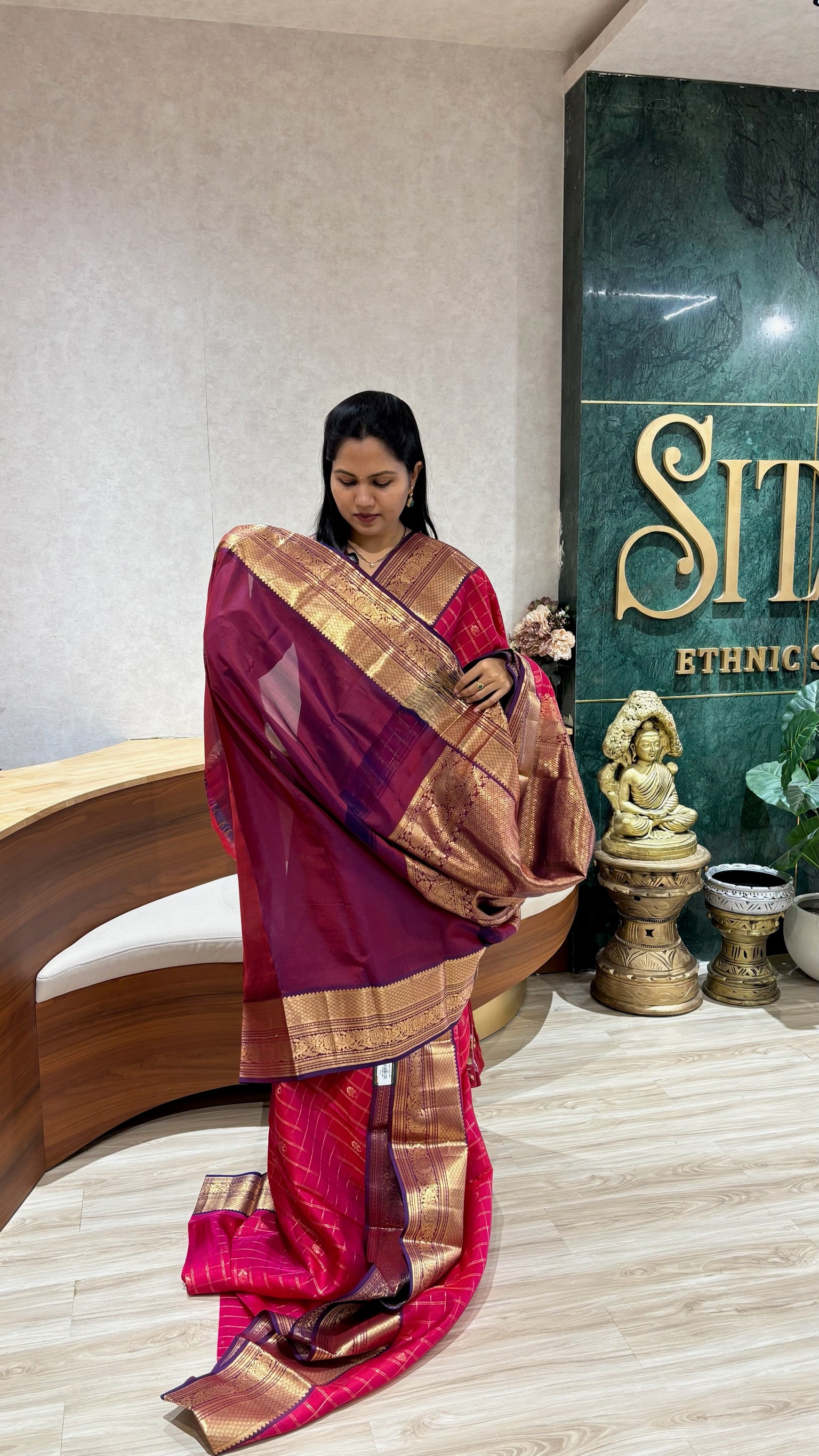 Light weight Kanchi pattu