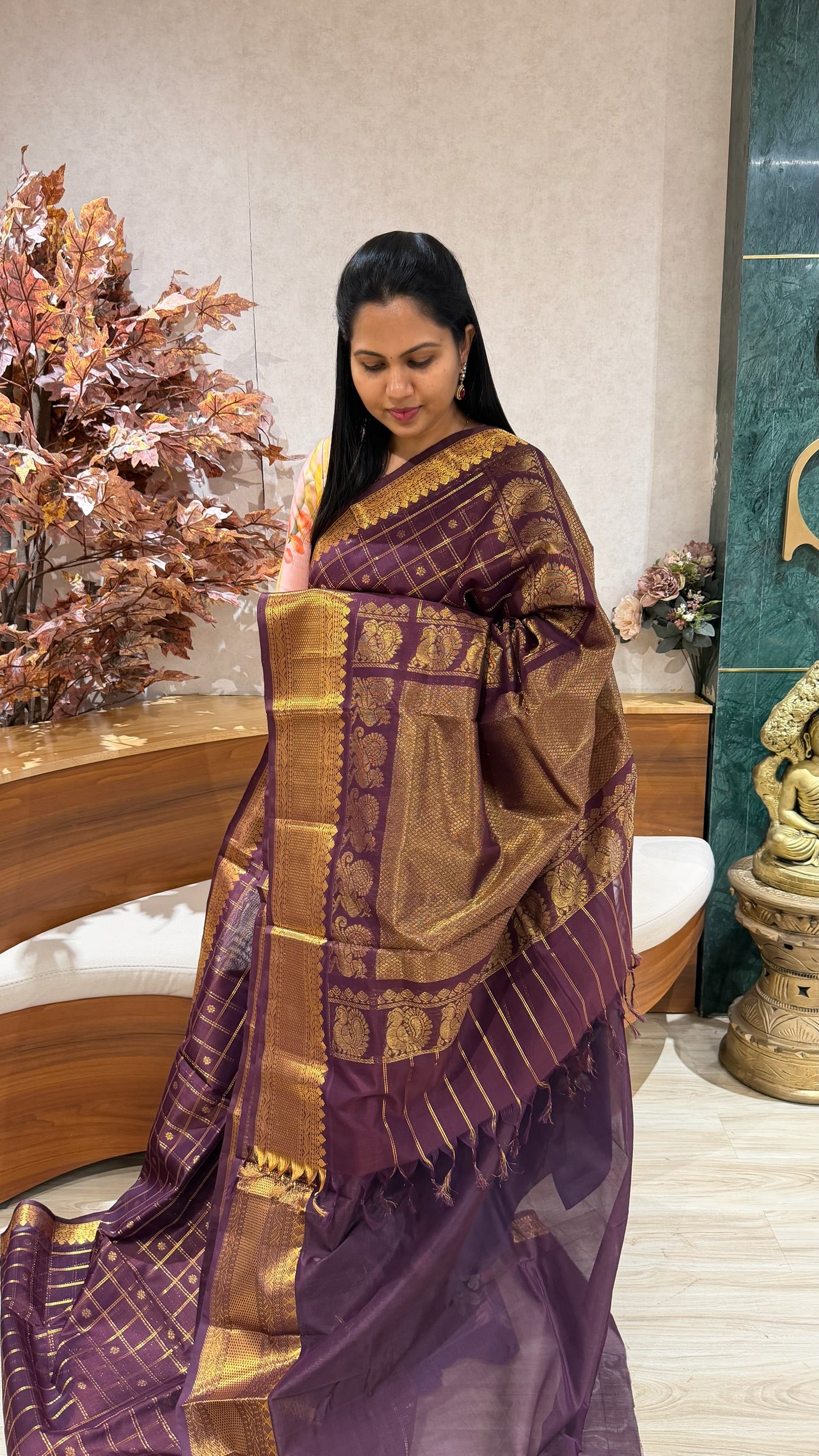 Handloom mangalgiri pattu