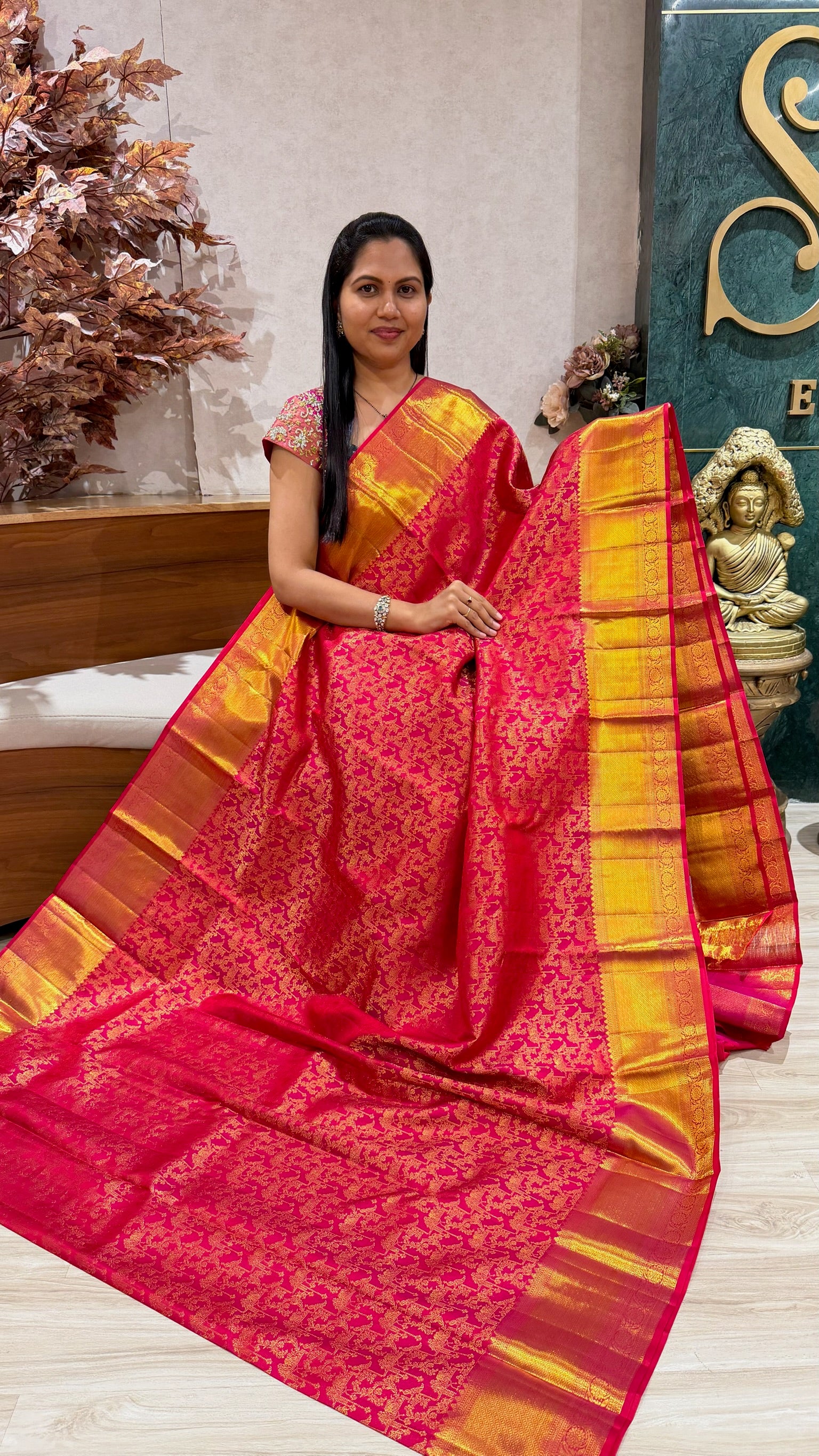 Bridal kanchi pattu