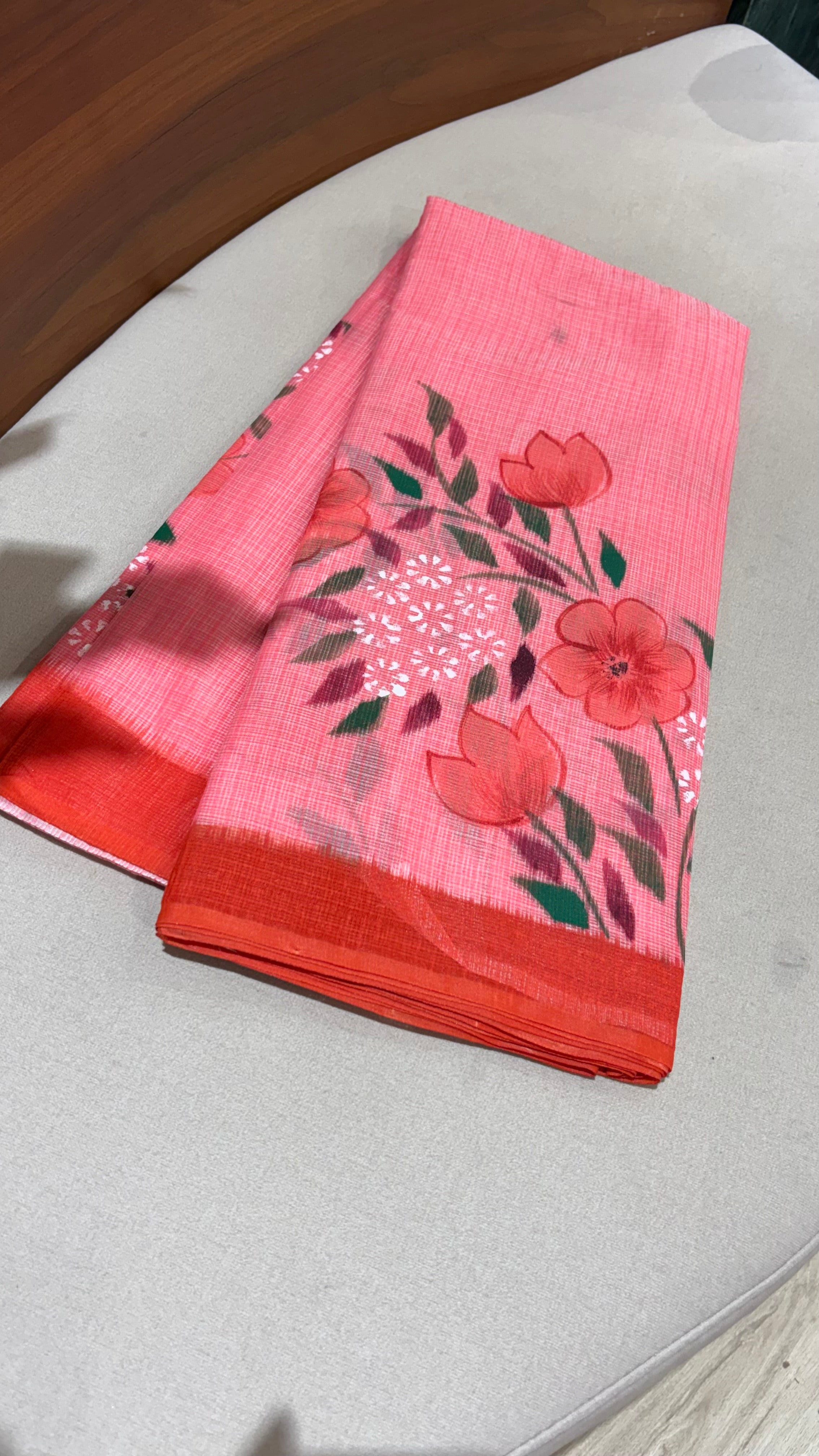 Kota hand paint saree