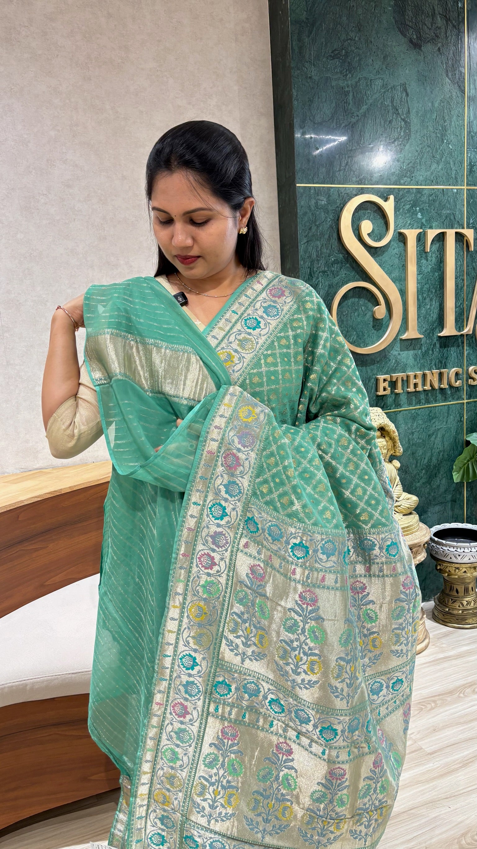 Georgette Banaras Paithani