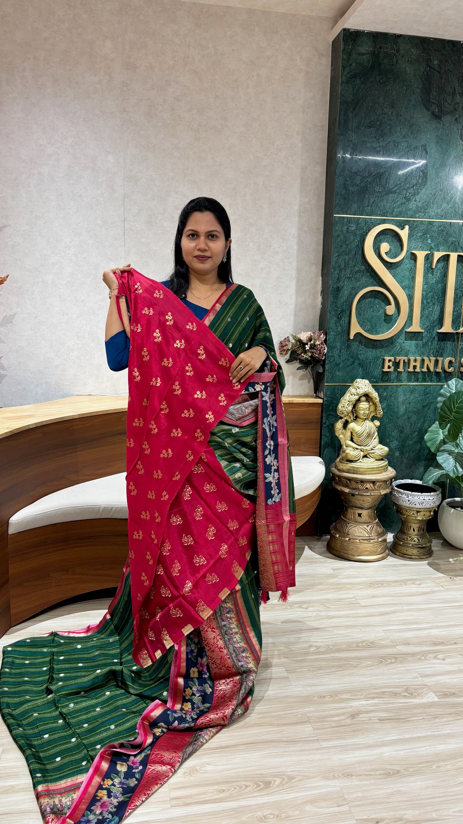 Chinnon prints green