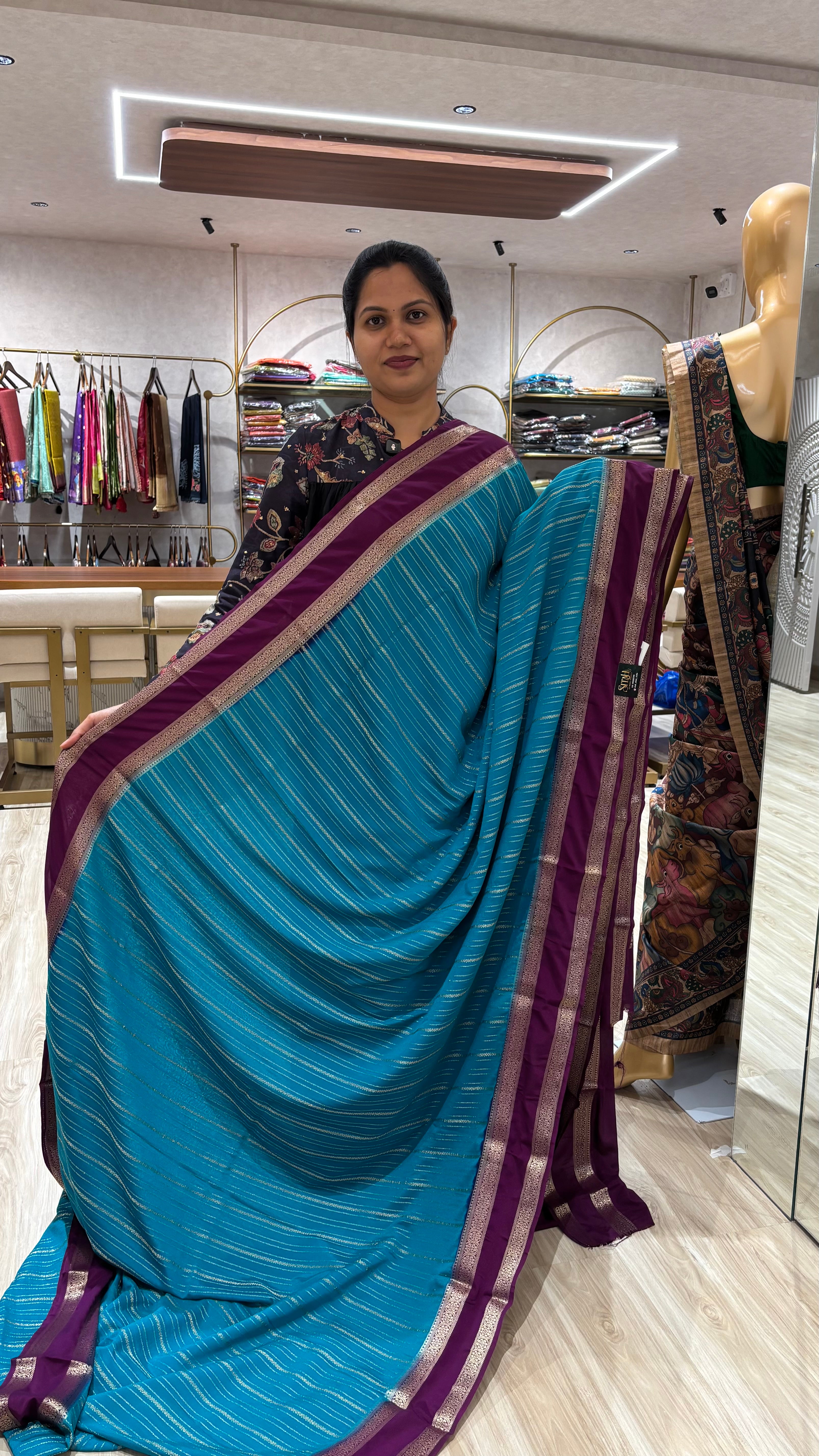 Fancy mysore silk