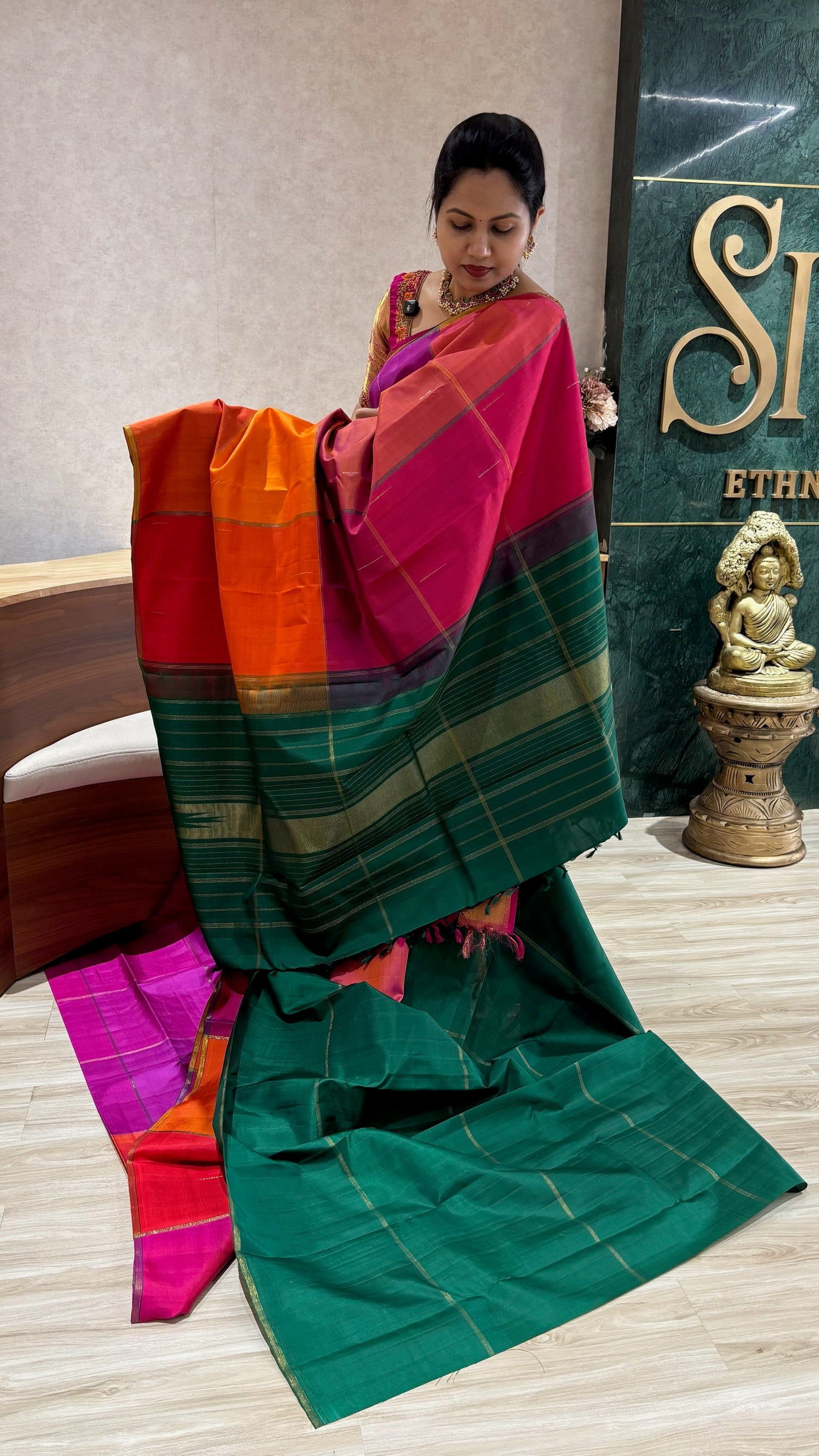 Handloom Kanchi pattu