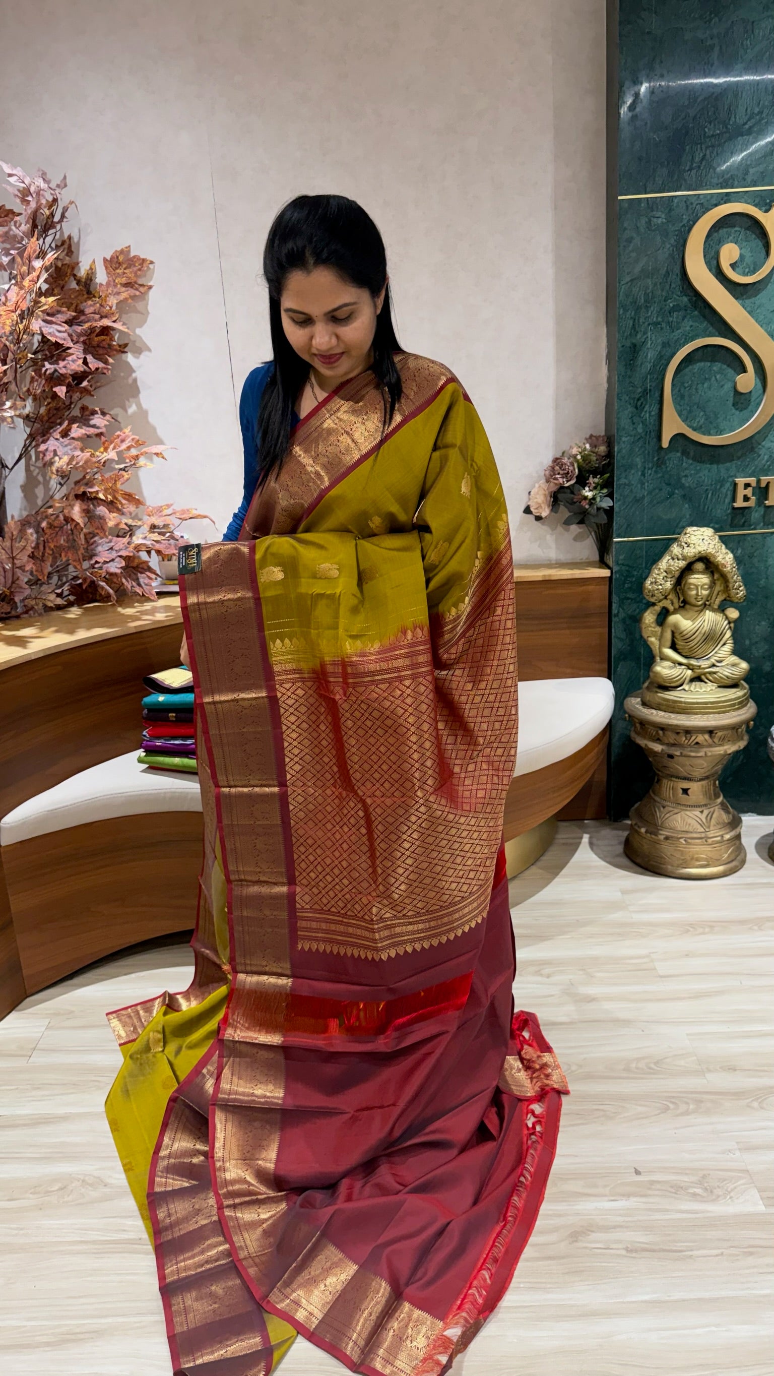 Handloom Light weight kanchi pattu