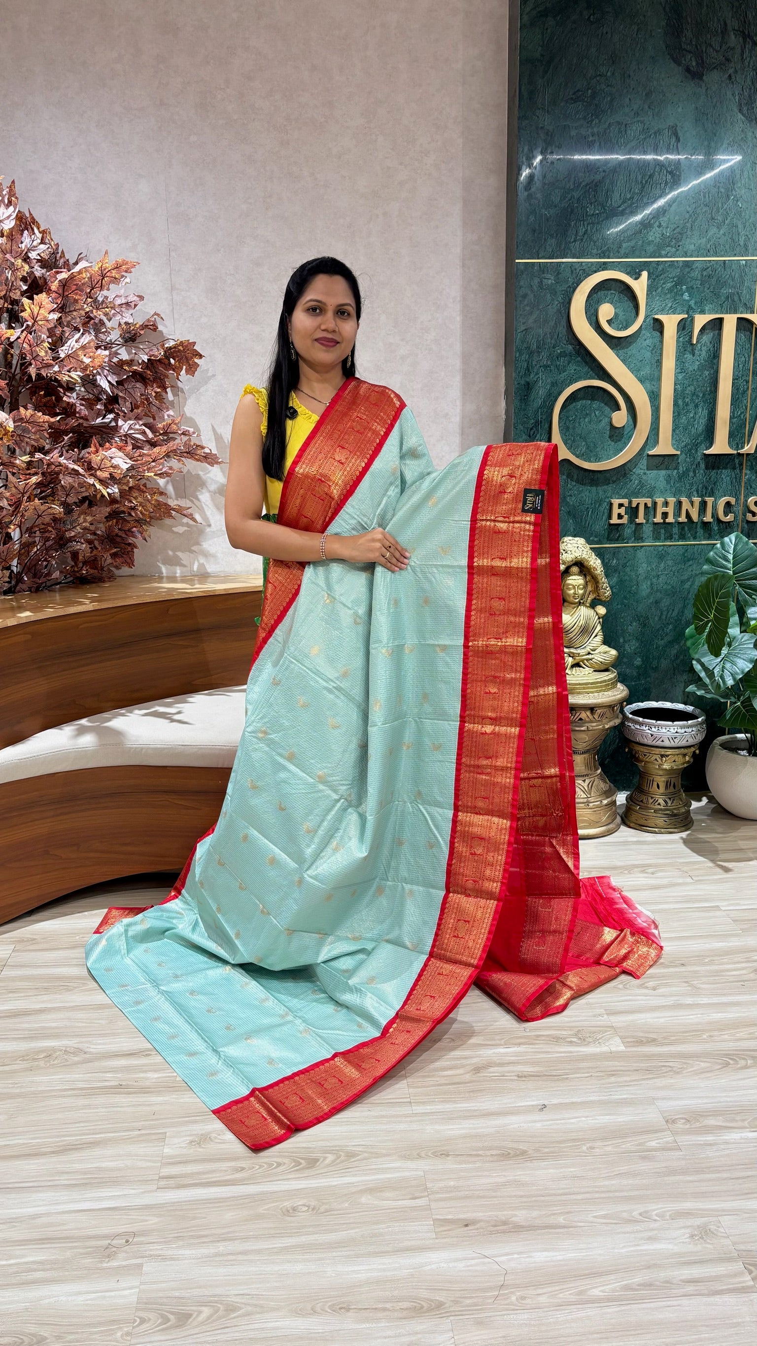 Semi Gadwal vintage checks