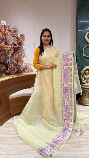Kota embroidery green