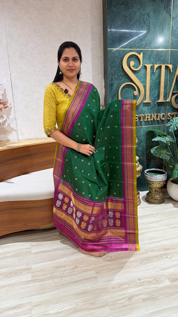 Handloom gadwal duppata