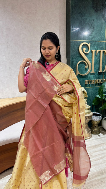 Tussar elephant cream