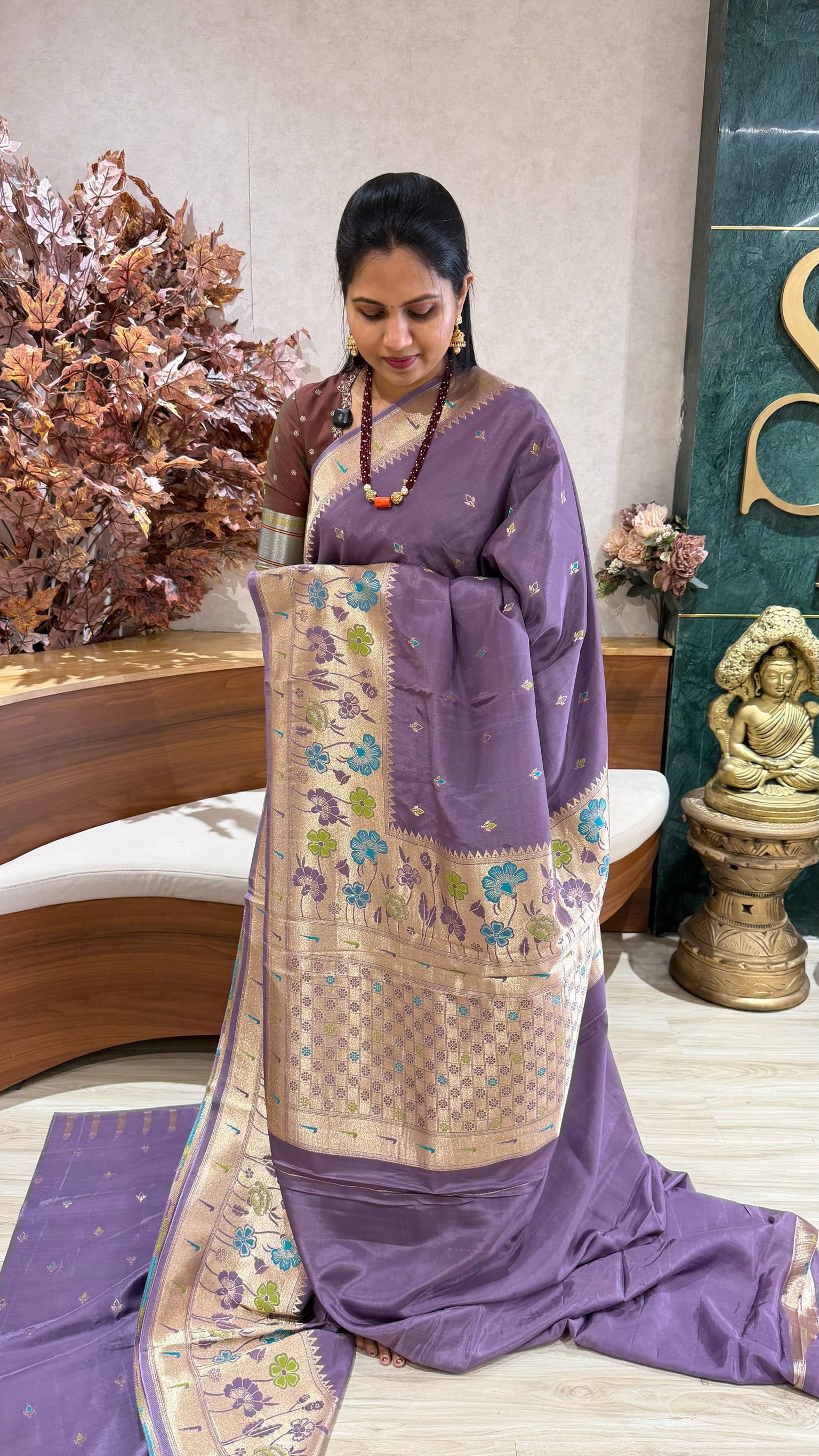 Tussar georgette