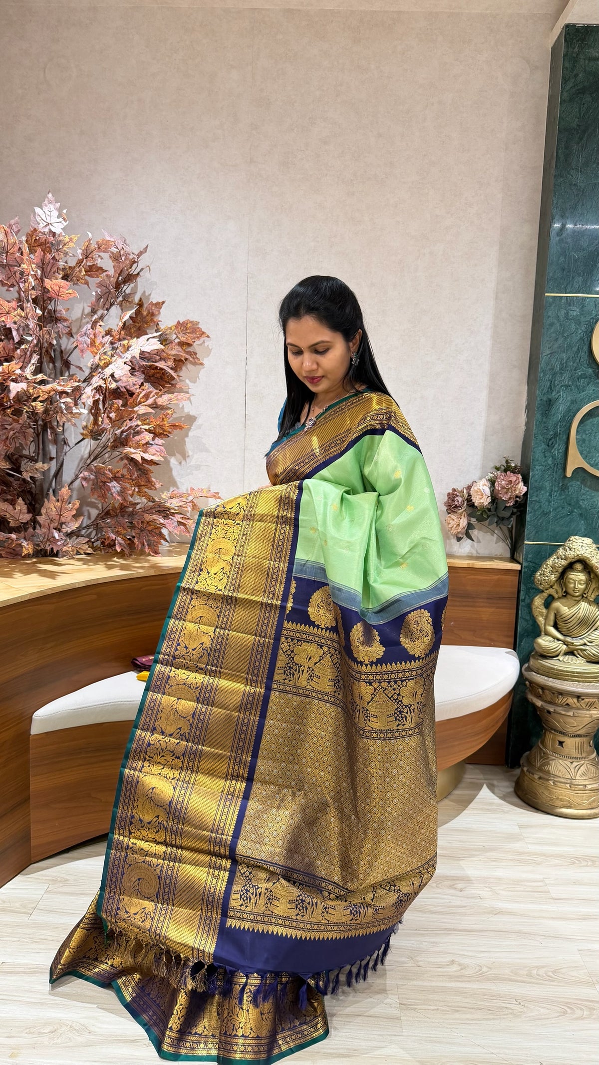Handloom tissue gadwal