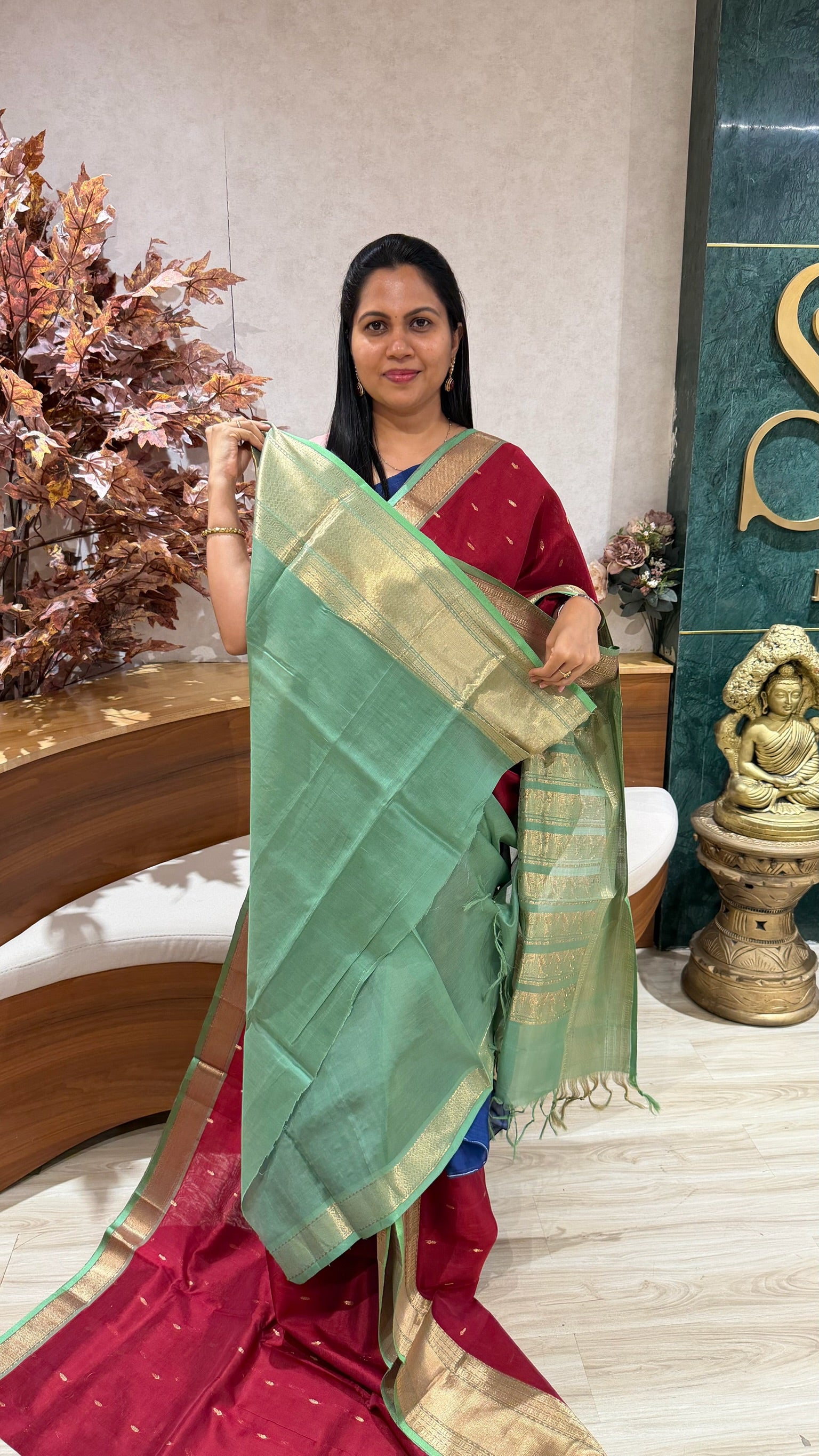 Handloom mangalgiri pattu