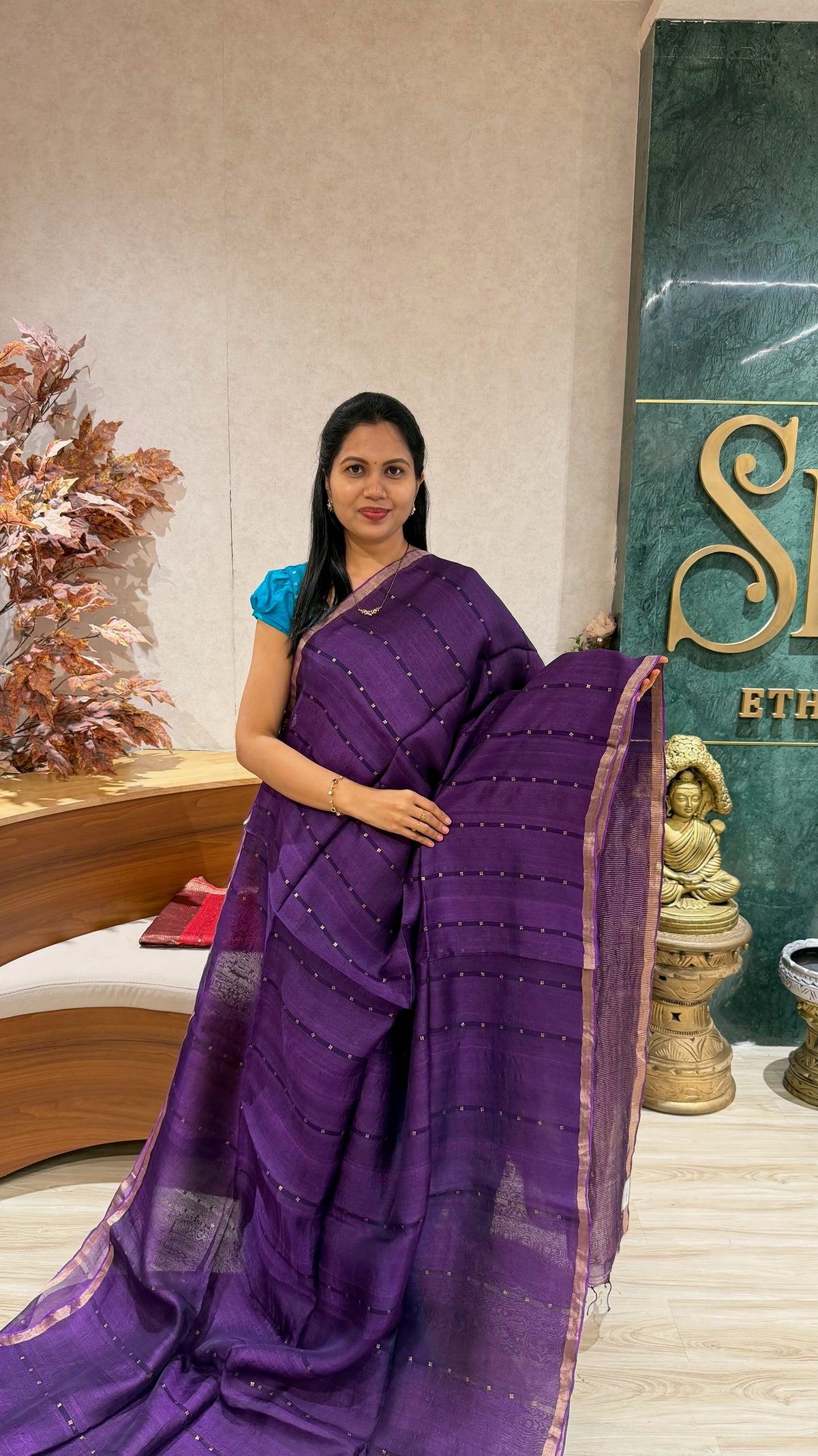 Handloom muslin kora