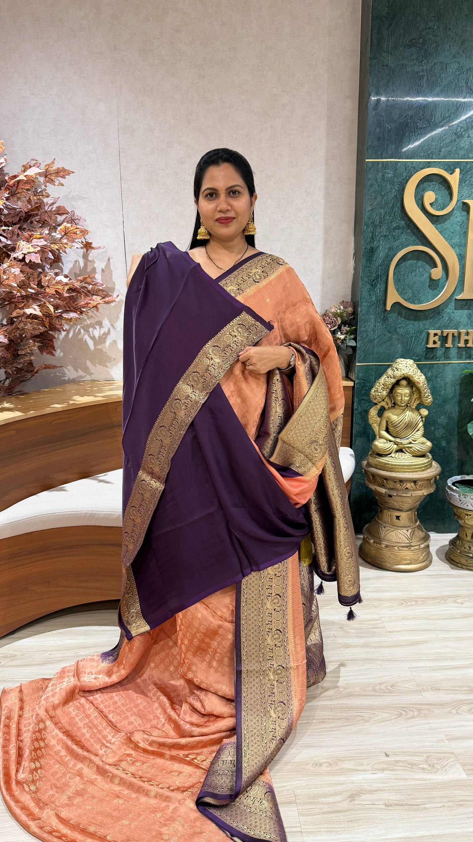 Kanchi crepe weaving