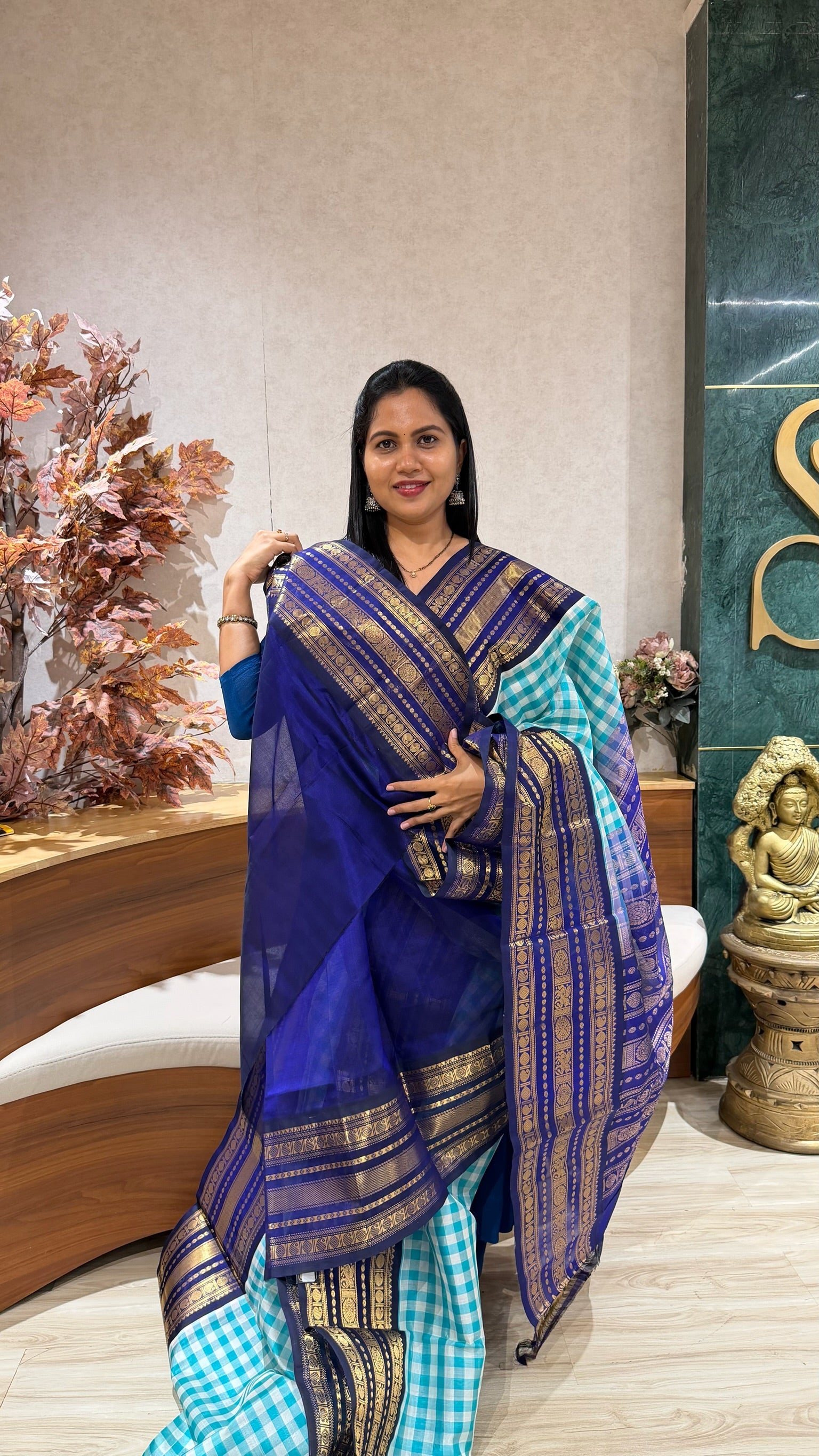 Handloom silk cotton
