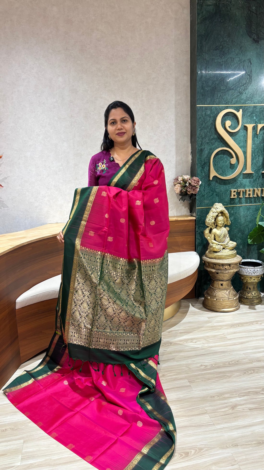 Handloom Light weight kanchi pattu