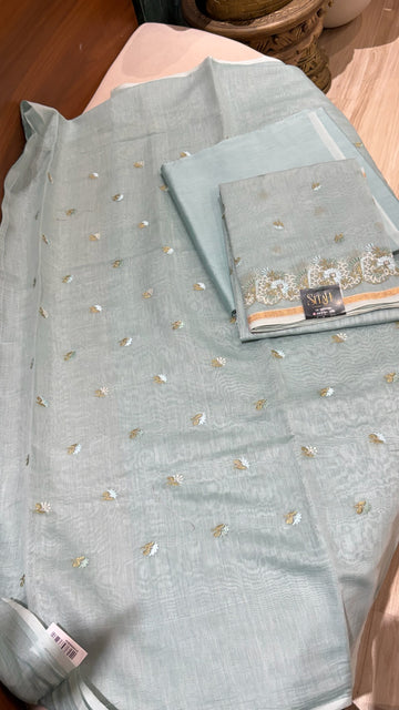 Mul chanderi -Dress